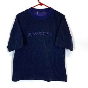Guess USA Vintage Spell Out 90s T-Shirt